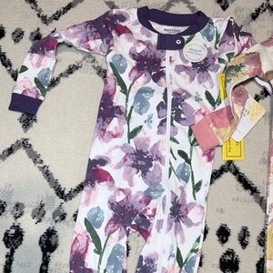 Burt's Bees Purple Baby Onesie